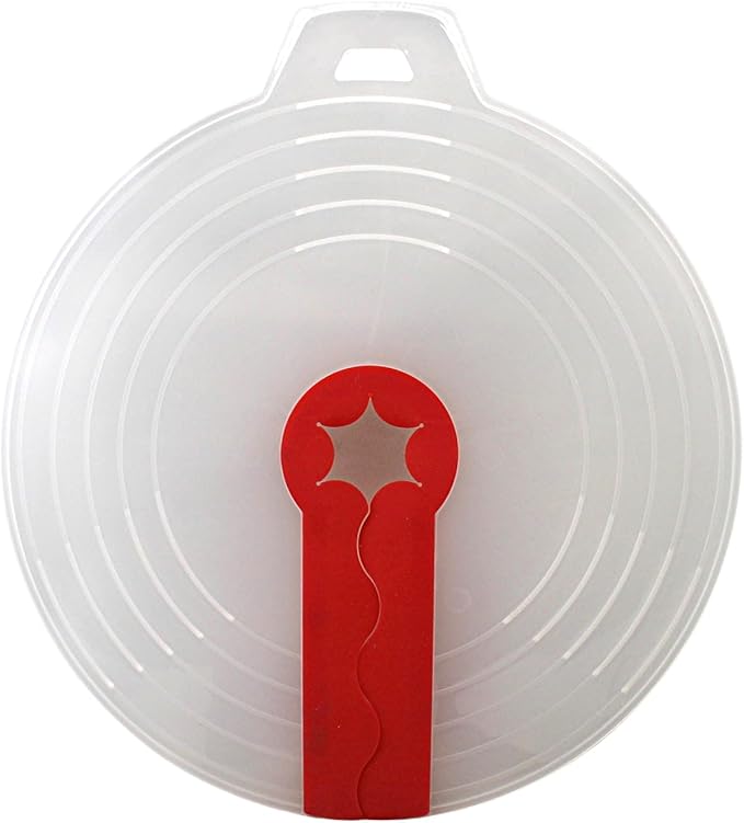 12 Inch Mixing Bowl Splatter Guard – BPA-Free Anti-Splash Screen for Hand & Electric Mixers – Flexible Fit, Transparent Silicone & PP, Dishwasher Safe by Dependable Industries
