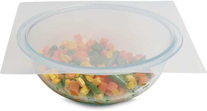 HIC Kitchen Splatter Guards for Microwave, BPA Free, Set of 4 by HIC