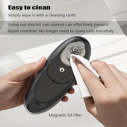 Electric Can Openers in 2026: Automatic Can Opener Electric with Rechargeable. The Can Opener Creates A Smooth Edge, Making It The Best Gift for Seniors And Kids. (White) - Image 8