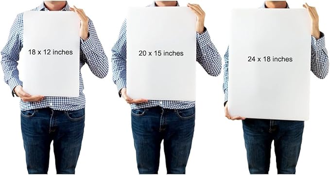Thirteen Chefs Extra Large 24 x 18 Black Cutting Board - 1/2" Thick HDPE Plastic for Restaurants and Professional Kitchens