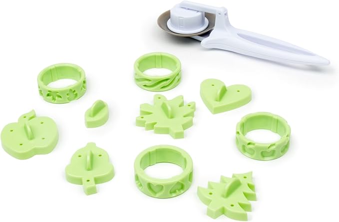 Fox Run Pie Top Cutters and Decorating Kit, 11-Piece Set