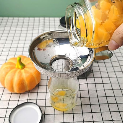 Canning Funnel for Kitchen Use, Wide Mouth Funnel for Mason Jars, Large Canning Funnels for Filling Bottles - Image 6