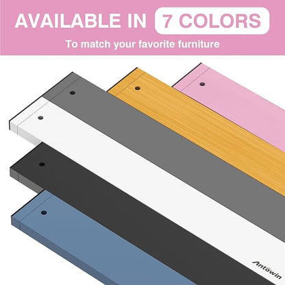 ANTOWIN Expandable Bamboo Drawer Dividers Organizers, Drawer Separators Splitter, 17-22 inches Long Adjustable Spring-loaded Organizer for Large Utensil, Clothes, Tools(Pink) - Image 8