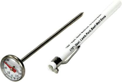 Chef Craft Select Instant Read Thermometer, 5.5 inches in Length, Stainless Steel by ChefCraft