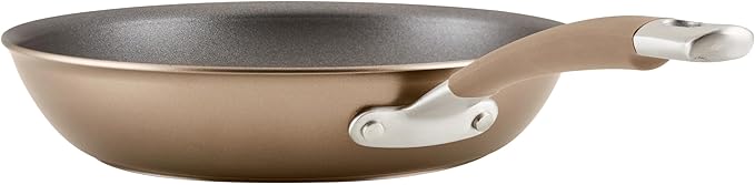 Circulon Premier Professional Hard Anodized Nonstick Cookware Induction Pots and Pans Set, 8 Piece - Bronze - Image 9