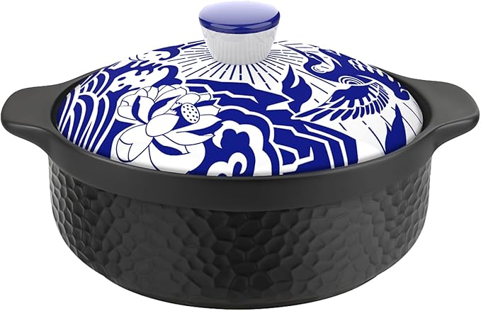 Heavy Duty Claypot - Replaces both a dutch oven and stock pot (2.2 Quart)