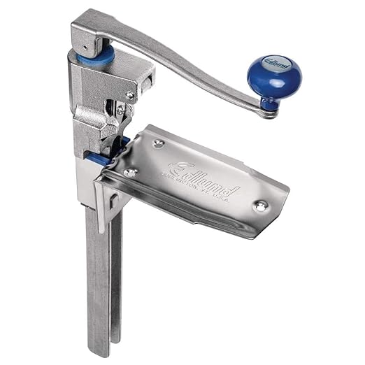 Edlund 11100 Old Reliable #1 Manual Can Opener with Plated Steel Base For Cans Up to 11” Tall - Image 4