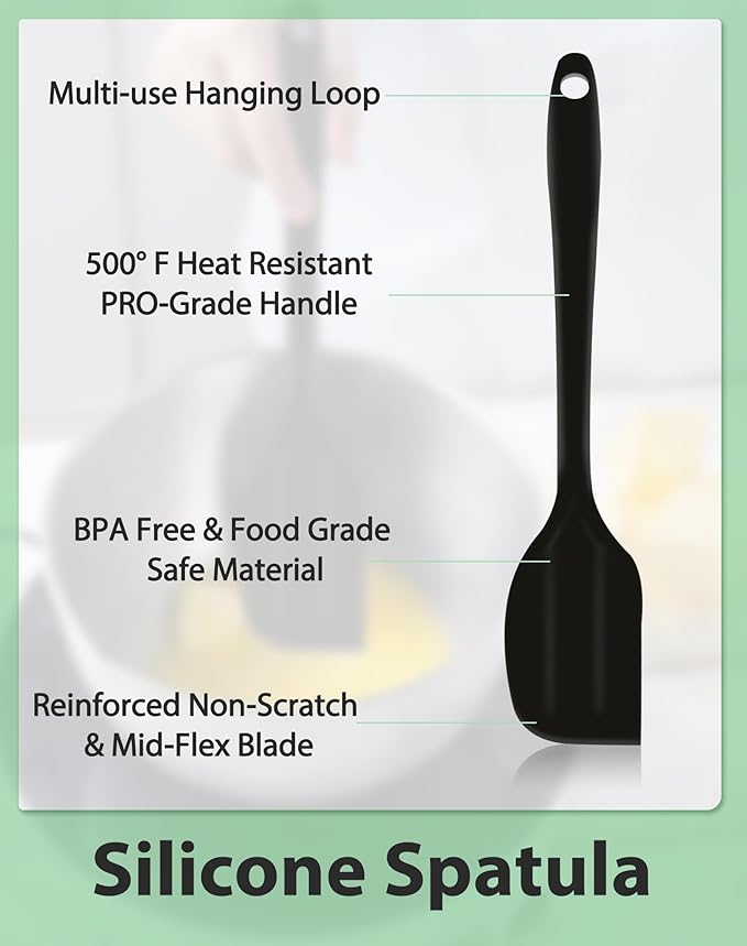 Marsheepy Stainless Steel Mixing Bowls With Handle And Pour Spout,3 Pieces Of Thick Stainless Steel Nesting Storage Bowls With Silicone Spatula for Kitchen Use,Size 1.1/1.8/2.3 Quart
