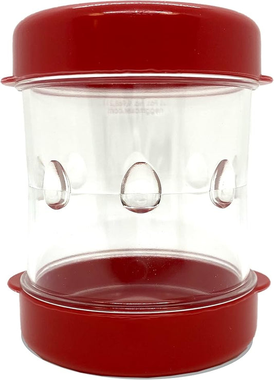The Negg Boiled Egg Peeler - Red