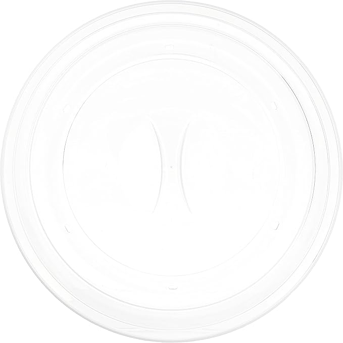 Nordic Ware BPA-free and Melamine Free Plastic Splatter Microwave Cover, 10-Inch (Set of 2), Clear - Image 4
