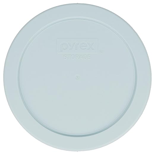 Pyrex 7201-PC Round 4 Cup Storage Lid for Glass Bowls (4, Muddy Aqua) - Image 2