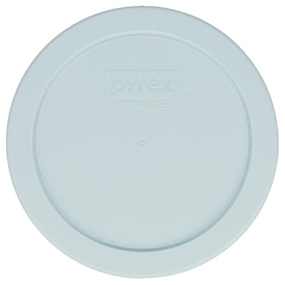 Pyrex 7201-PC Round 4 Cup Storage Lid for Glass Bowls (4, Muddy Aqua) - Image 2