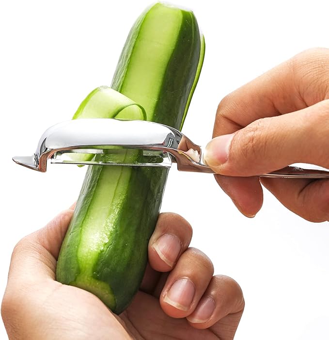 Set of 2 Stainless Steel Vegetable Peeler,Y-Shaped and I-Shaped Stainless Steel Peelers For Potatoes, All Fruits & Veggies¡­ - Image 4