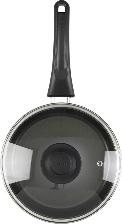 GoodCook Everyday Sauce Pan with Lid, 3 Quart, Black - Image 4
