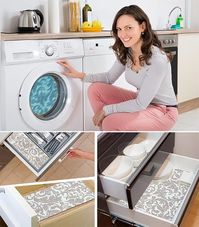 Microfiber Dish Drying Mat 3PCS, 20"X15" Large, Ultra Absorbent & Quick Drying for Kitchen Counter, Hand and Machine Washable - Image 4