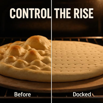Mrs. Anderson’s Baking Dough Docker, For Consistent Pizza Crust