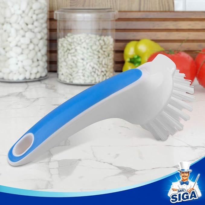 MR.SIGA Pot and Pan Cleaning Brush - Pack of 2 - Image 6
