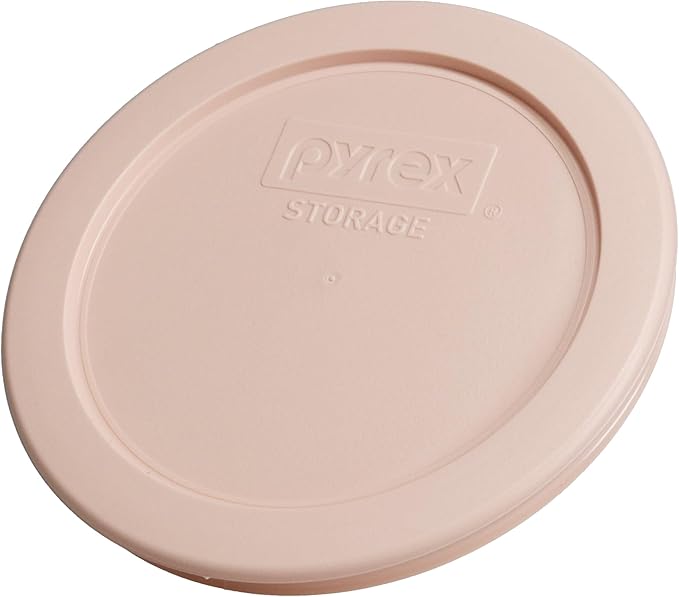 Pyrex (2) 7202-PC 1 Cup White Mint, (2) 7200-PC 2 Cup Rosewater Pink, (2) 7201-PC 4 Cup Tranquil Green, (1) 7402-PC 6/7 Cup Tarragon Green Food Storage Replacement Lids – Made in the USA - Image 5
