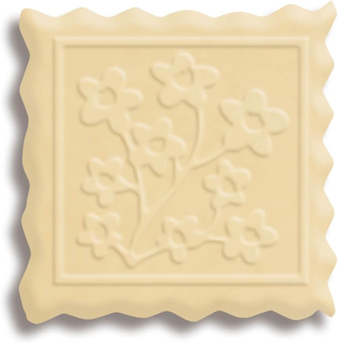 Mrs. Anderson’s Baking Mini Embossing Rolling Pin, Spring Flowers Design, Poplar Wood and Chrome-Plated Iron - Image 2