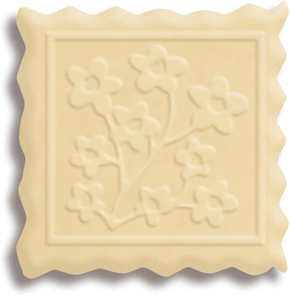 Mrs. Anderson’s Baking Mini Embossing Rolling Pin, Spring Flowers Design, Poplar Wood and Chrome-Plated Iron - Image 2
