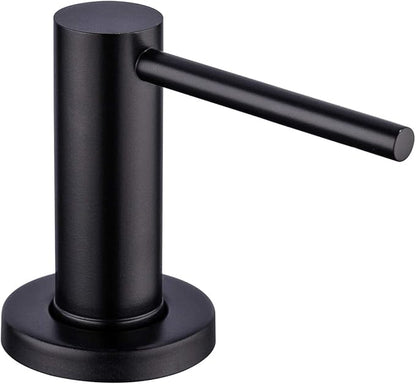 Matte Black Kitchen Sink Soap Dispenser GAPPO Countertop Pump Hand Lotion Built in Bottle Upgrade Stainless Steel Screw by GAPPO