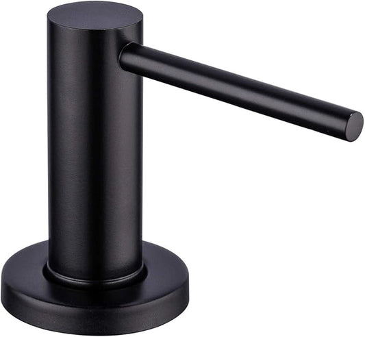 Matte Black Kitchen Sink Soap Dispenser GAPPO Countertop Pump Hand Lotion Built in Bottle Upgrade Stainless Steel Screw by GAPPO