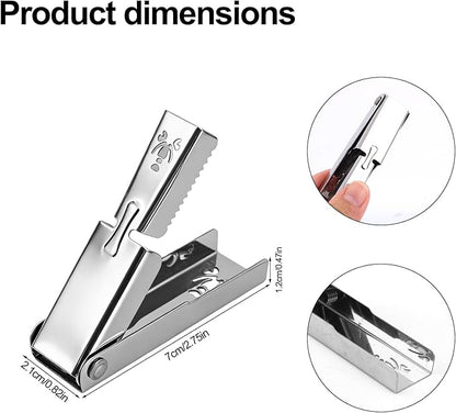4pcs Crawfish Peeler Tool, Hollow Design Stainless Steel Shrimp & Crayfish Sheller Effortless Tail Peeling for Cooked Shrimp Seafood Shucker Easy to Clean Kitchen Gadget for Home & Restaurants