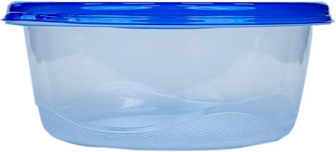 Glad GladWare Big Bowl Food Storage Containers with Lids, Large Round BPA Free Plastic Containers for Soups, Salads, and Meal Prep, Lock Tight Seal, Microwave Dishwasher Safe, 48 Oz, 3 Count - Image 5