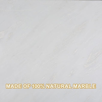 Koville Natural Marble Paper Towel Holder Countertop, 6“ Genuine Stone Paper Towel Holder Stand for Kitchen Storage, for Standard Rolls(Namib Fantasy) - Image 6