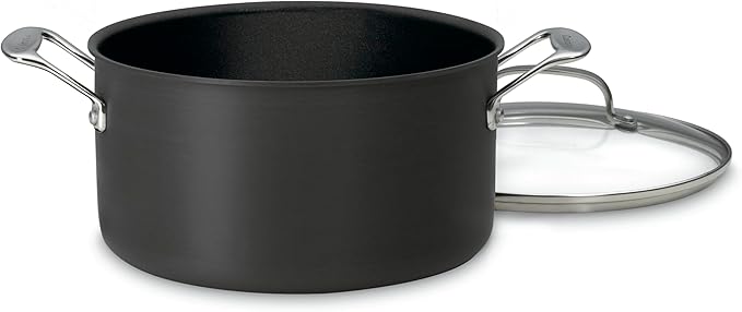 Cuisinart Chef's Classic 6-Quart PURELYCERAMIC™ Nonstick PFAS Free Hard-Anodized, Stockpot with Cover, 644C-24 by Cuisinart