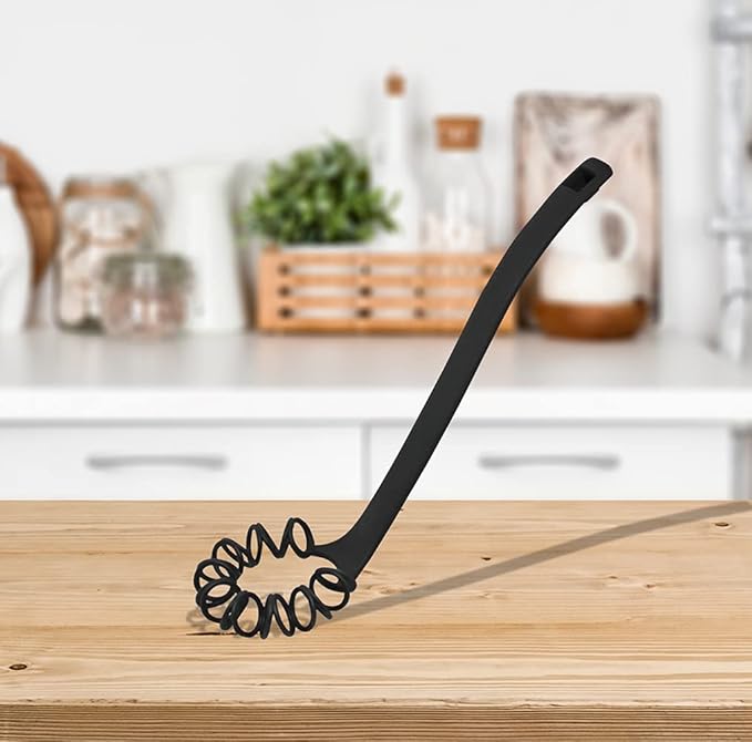 Whisk Mixer Beater (Black Nylon Whipper) - Image 2