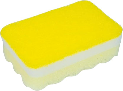 Fabuloso Scratch-Free Kitchen Dish Sponges, Rainbow Cellulose Scrubber Sponge with Scouring Pad for Dishes, Pots, Pans, Counters and Sinks, Tough on Messes, 4.25 x 2.75 x 1.25 in, 12 Count - Image 7