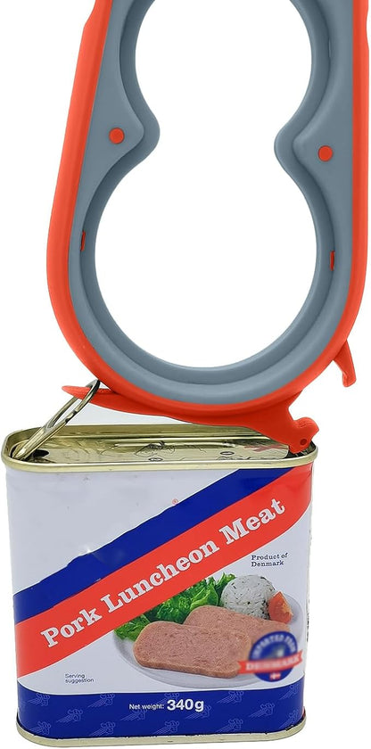 Otstar Jar Opener Bottle Opener and Can Opener for Weak hands, Seniors with Arthritis and Anyone with Low Strength, Mutil Jar Opener Get Lids Off Easily (Orange) - Image 6