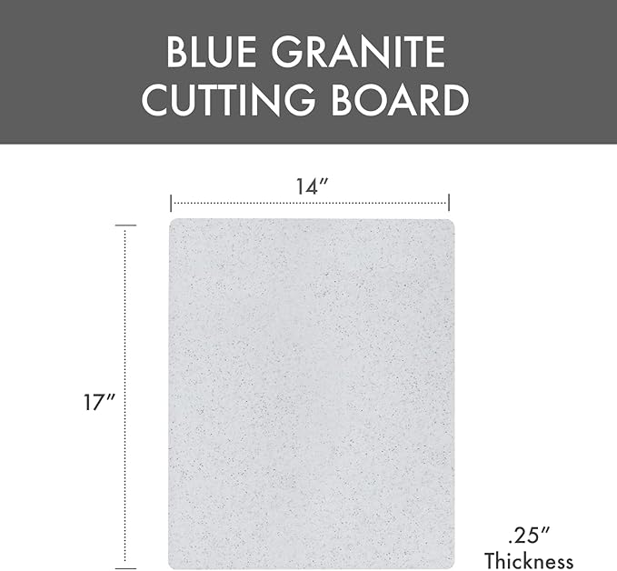 Dexas Superboard Reversible Pastry Board, 14 x 17 Inches, Granite Color - Dishwasher Safe, Ideal for Baking and Food Prep - Image 3
