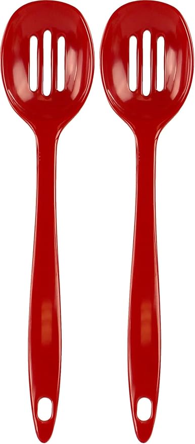 Durable Melamine Cooking Slotted Spoon (Pack of 2) by RestonLloyd