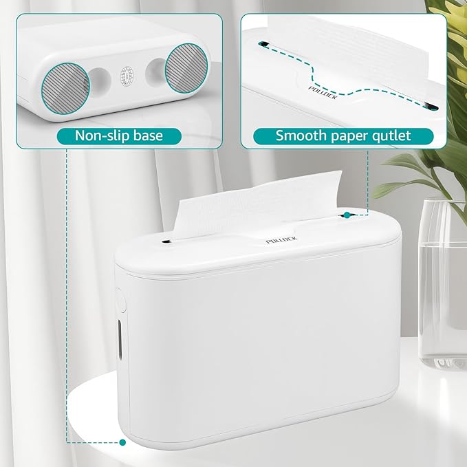 Paper Towel Holder Countertop, Commercial Paper Towel Dispenser, Multifold Trifold Z-Fold Paper Towel Dispenser, Hand Towel Dispenser, Napkin Holder Dispenser for Home Kitchen Restaurant