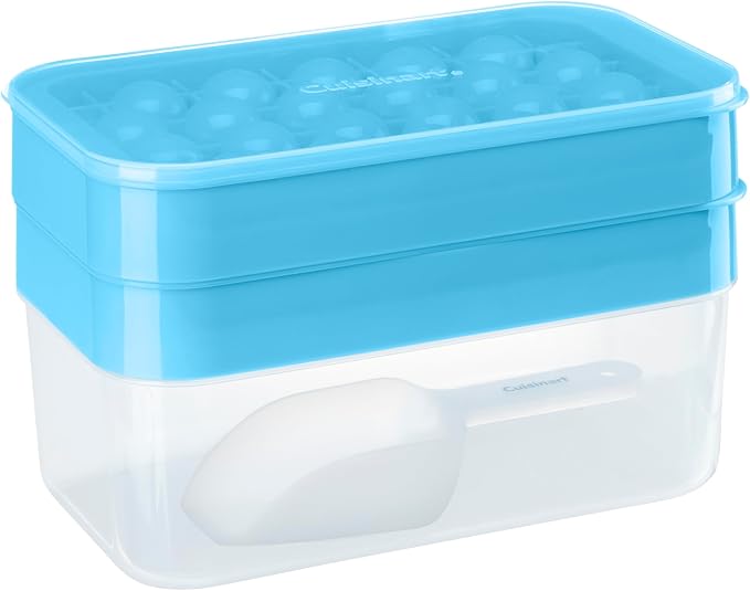Cuisinart 5-PC Round Ice Cube Tray, CTG-00-IS