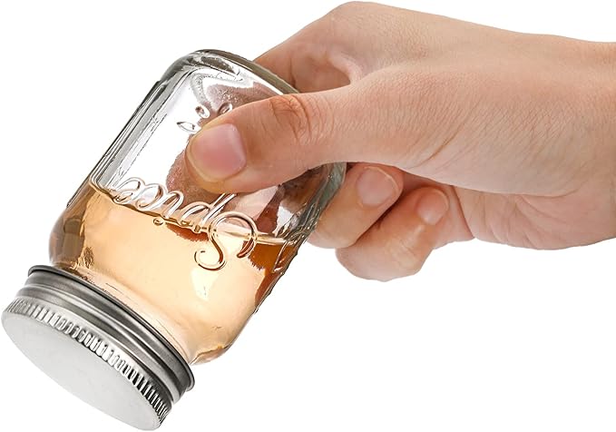 Coloch 30 Pack 4 Oz Glass Mason Spice Jar with Shaker Lids& Labels, Empty Spice Bottle Mini Mason Jars with Airtight Metal Caps and Collapsible Funnel for Herbs & Spices - Image 3