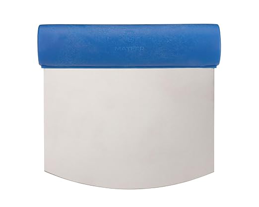 Matfer Bourgeat Dough Cutter/Bench Knife, Rounded, Flexible Edge