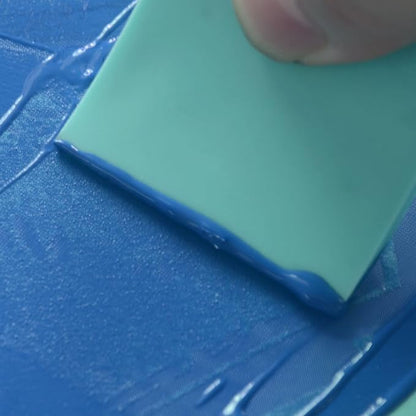 Mini Squeegee Rubber，Optimized for use with Mesh Backed Stencils and Transfers ， Mini Squeegee for Scorch Paste Wood Burning Paste, Paint, Screen (12)