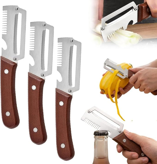 Vegetable Peeler, 2026 Upgrade Multifunctional Stainless Steel Peeler,Vegetable Peeler for Kitchen, Kitchen Gadgets Tool for Fruit Pumpkin Peeling Potato Carrot Veggie Peeler (3pcs)