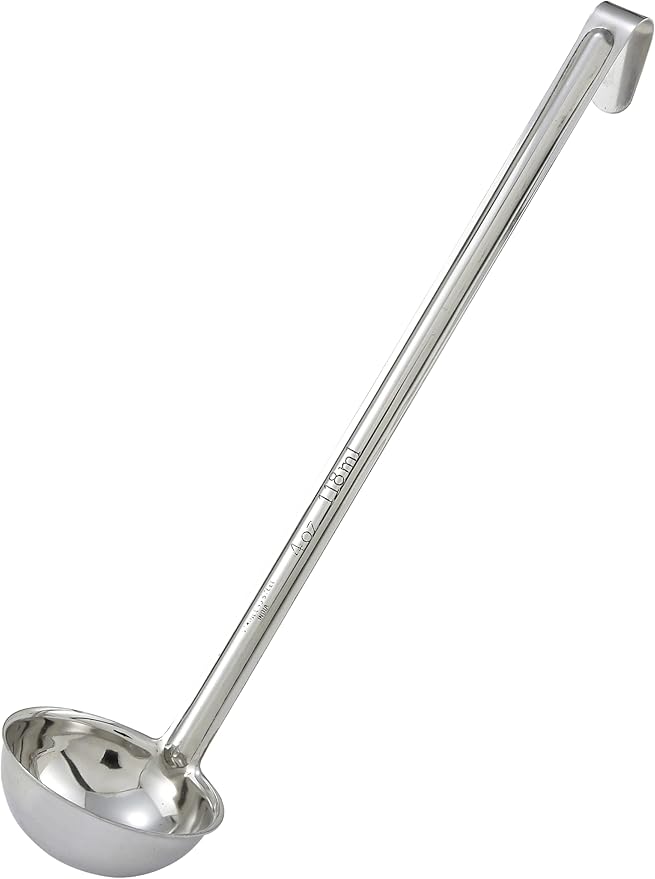 Winco - LDI-4 Winco Stainless Steel Ladle, 4-Ounce by Winco