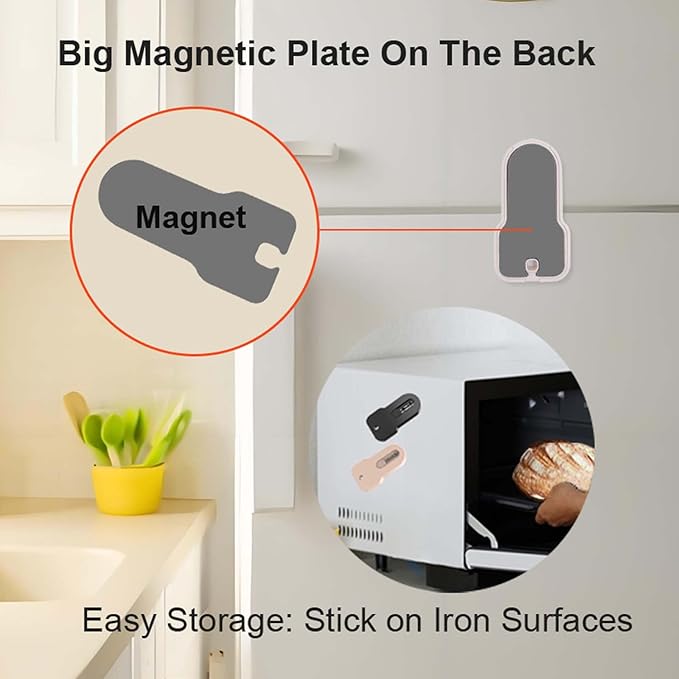 Set of 2 Pcs Retractable Bread Lame with Magnet, Stainless Steel Blades Scoring Tool for Sourdough, Includes 10 Extra Razor Blades, Black & Beige ABS Handle Scorer