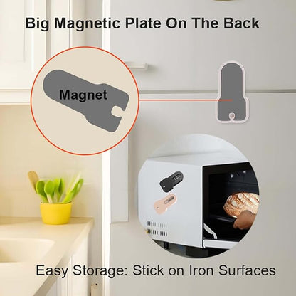 Set of 2 Pcs Retractable Bread Lame with Magnet, Stainless Steel Blades Scoring Tool for Sourdough, Includes 10 Extra Razor Blades, Black & Beige ABS Handle Scorer