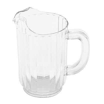 G.E.T. P-3032-1-CL BPA-Free Break-Resistant Restaurant Style Plastic Pitcher, 32 Ounce, Clear (Set of 12) by Unknown
