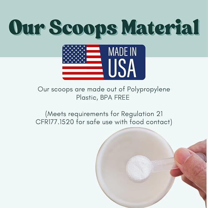 4 Teaspoon (20 mL) Long Handle Plastic Measuring Spoon for Coffee, Protein Powder, Pet Food, Spices, Grains, Dry Goods – Food-Grade BPA-Free (Pack of 5) - Image 7