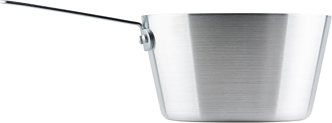 Winco Heavy-Duty Aluminum Tapered Sauce Pan, 3mm, 5 Quart - Image 2