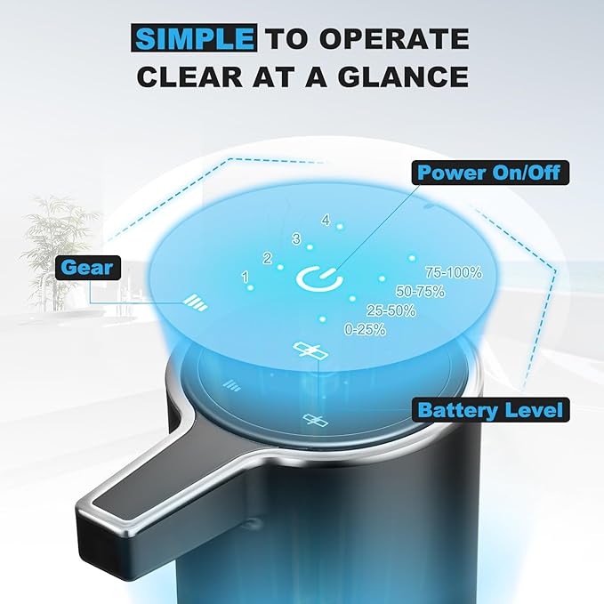 2 Pack Automatic Soap Dispenser: 13.52oz/400ml Wall Touchless Liquid - 4-Level Adjustable Modern Electric Hand Soap Dispenser - Kitchen Bathroom Kids Family Black - Image 3