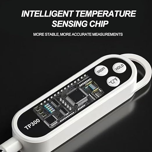Electronic Digital Display Thermometer, 304 Long Probe, Suitable for Kitchen Cooking, BBQ, with Waterproof Feature and Capable of Sensitive and Rapid Measurement. - Image 2