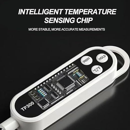 Electronic Digital Display Thermometer, 304 Long Probe, Suitable for Kitchen Cooking, BBQ, with Waterproof Feature and Capable of Sensitive and Rapid Measurement. - Image 2
